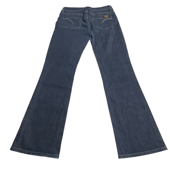 Joes Jeans Womens Size 29 Mid Rise Boot Cut Stretch Dark Wash Blue Denim Zip Fly - Picture 2 of 12
